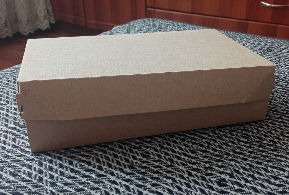 Бумажный контейнер. Коробка из крафтбумаги для конд изделий. 28 штук