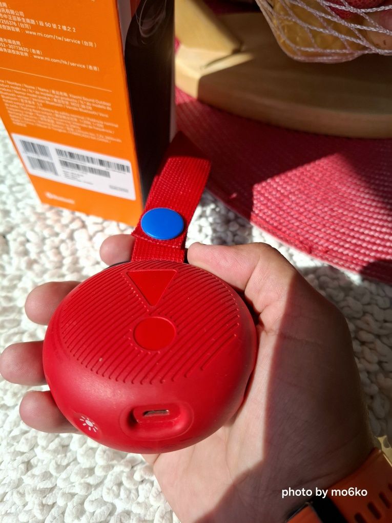 Тонколона JBL JR POP, 3W RMS, Bluetooth, червена