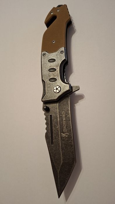 Briceag / cuțit pliabil  Browning semiautomat cu piedică la lamă 170g