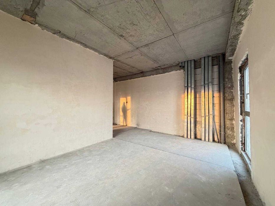 ЖК Mirabad Avenue Госпитальный 2-ком 5/10 59 м² коробка 4 окна 3-линия