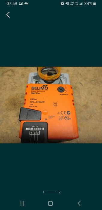 Servomotor belimo 20Nm