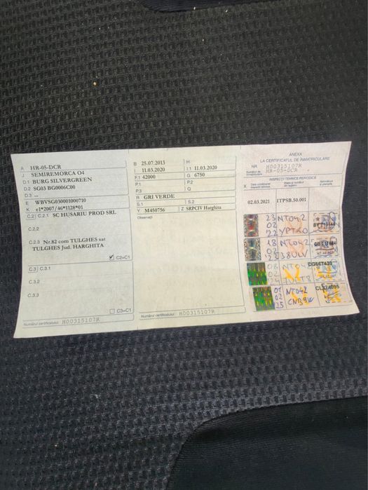 De vânzare Semiremorca Silvergreen