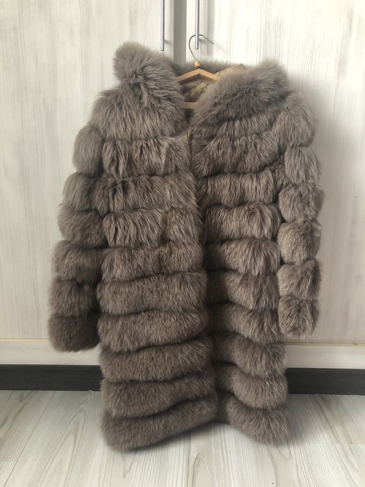 Шуба трансформер из куницы