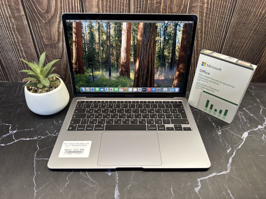 Ноутбук Apple MacBook Air M1 13,3” | 8GB | 256GB | АКБ 93% | 116 Цикл.