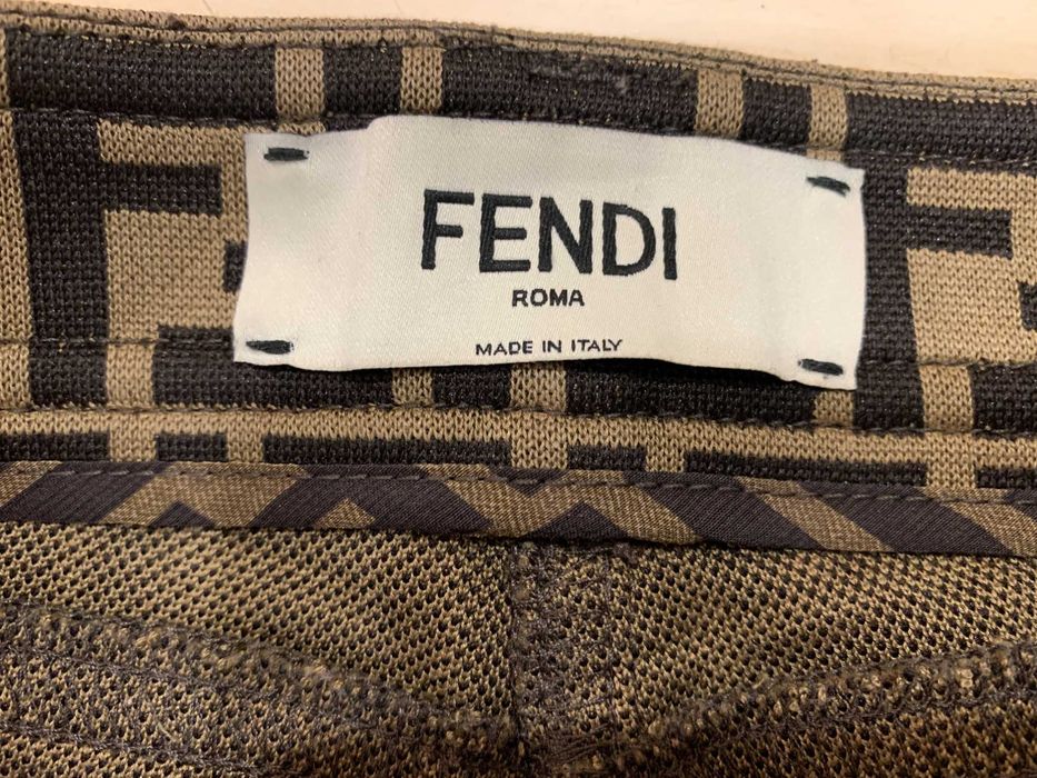 Pantaloni Fendi monograma