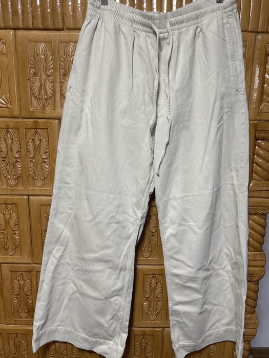 Pantaloni denim COS - croiala larga - mas. 46/XL - noi