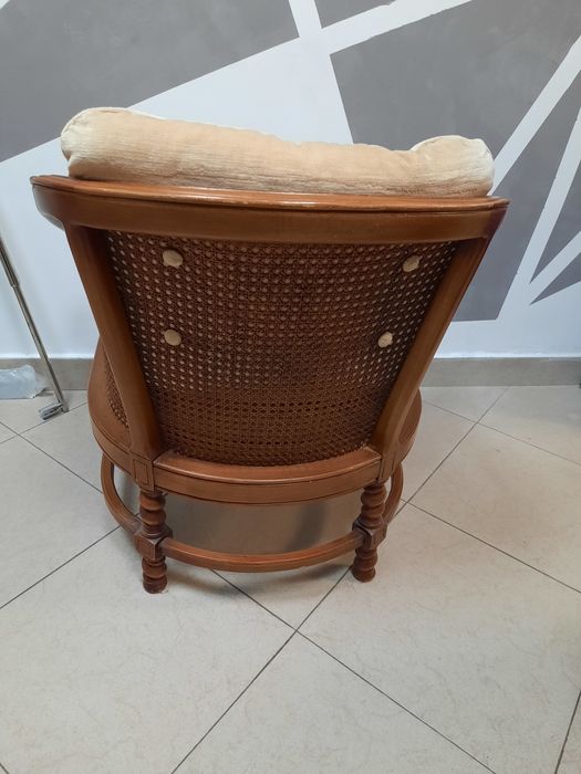 Ратаново винтидж кресло