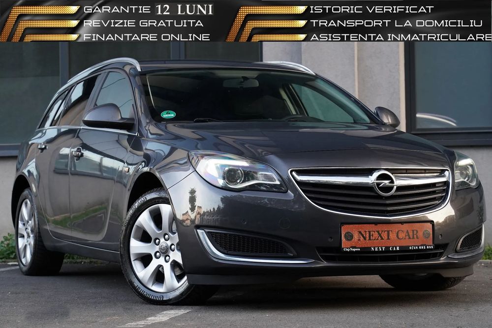 Opel Insignia GARANTIE 12 LUNI*REVIZIE*RATE*Automata*136Cp*Navi*Incalzire*Xenon*Led