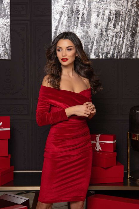 Стилна рокля Christina Fashion