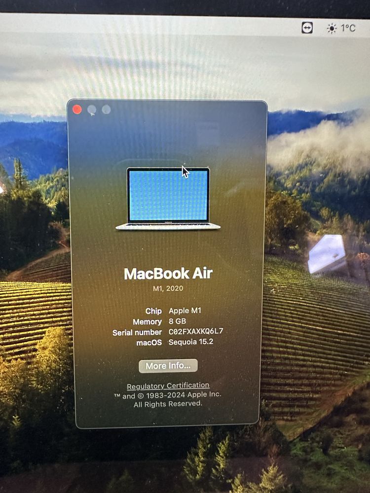 MacBook air M1 Apple