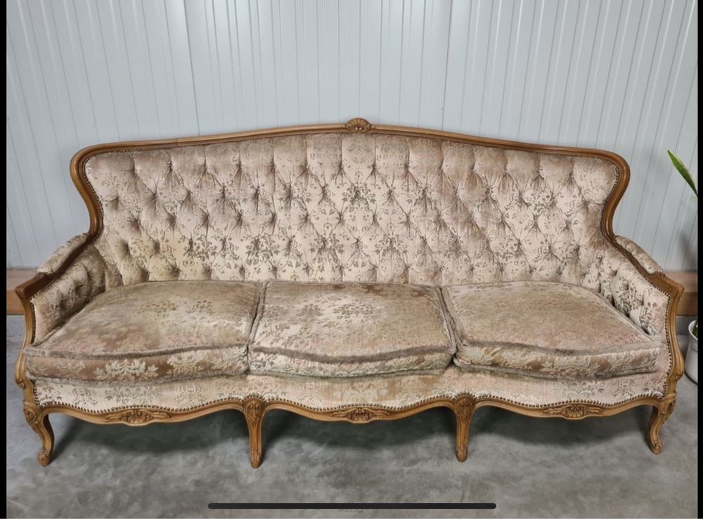 Vând Canapea  Sofa 3 locuri Chippendales Barock style Vintage Antic