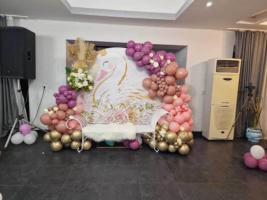 Aranjamente botez / Decor baloane