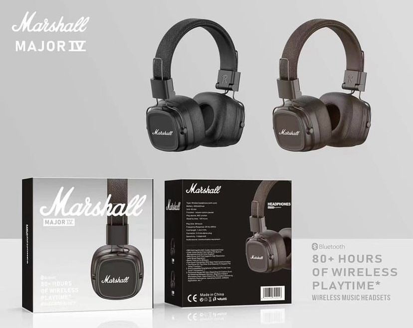 Беспроводные наушники Marshall Major 4