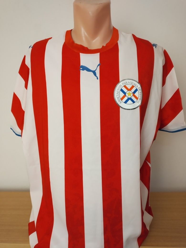 Tricou fotbal nationala Paraguayului

Stare: 9/10. 

Marimea: XL
Marim