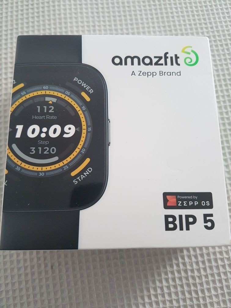 Ceas sport Amazfit Bip 5 negru Nou