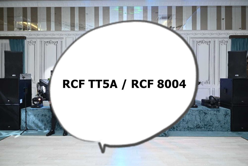 Sistem RCF TT5A - RCF 8004