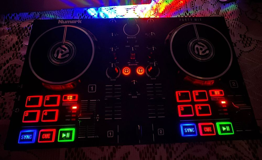 Numark party mix ll + cutie transport + software