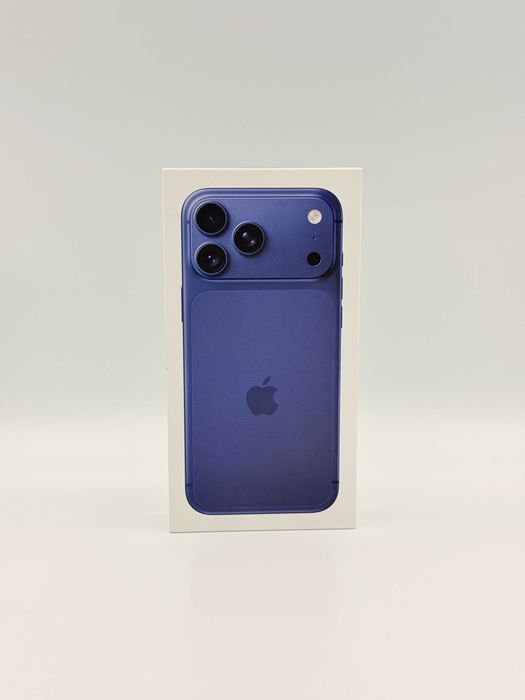 Magazin apple iPhone 17 pro max deep blue sigilat 256gb garantie E-sim
