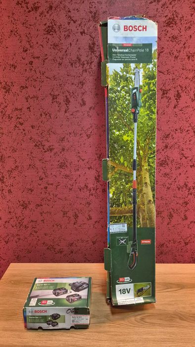 Fierastrau telescopic crengi, acumulator Bosch Universal ChainPole 18