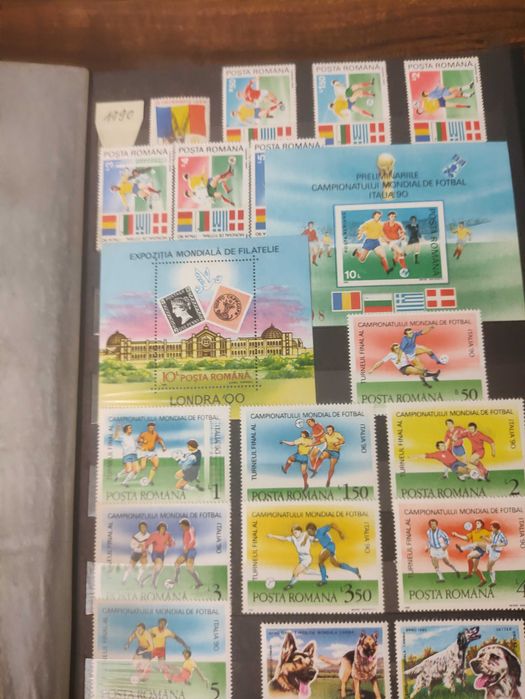 Colecție de timbre românești 1988-2000