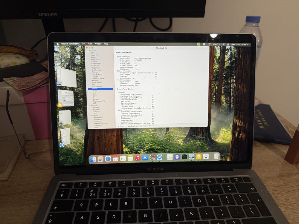 Mac Book Air 2021 13-inch sotiladi