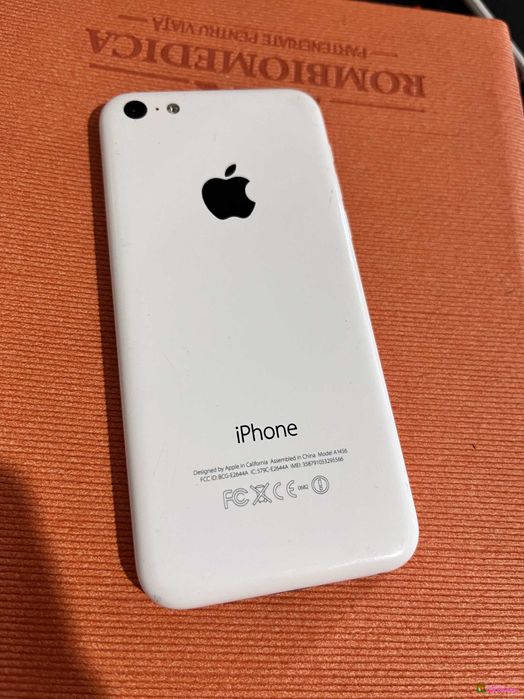 iPhone 5C 16GB White – Deblocat, Fără iCloud, Funcțional