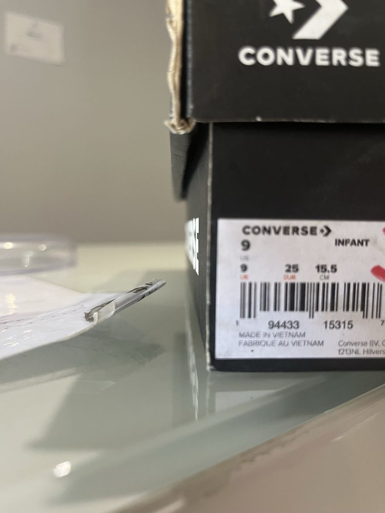 Детски кецки Converse номер 25