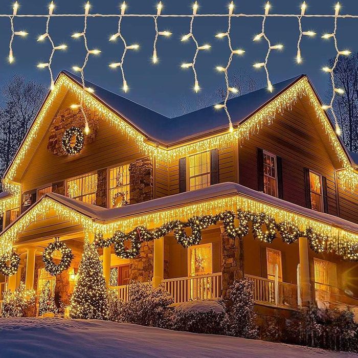 Instalatie luminoasa de Craciun 22,5 m, exterior/interior