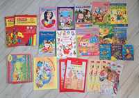 Детски кнжки за оцветяване, логически задачи, гланцови блокчета. Нови