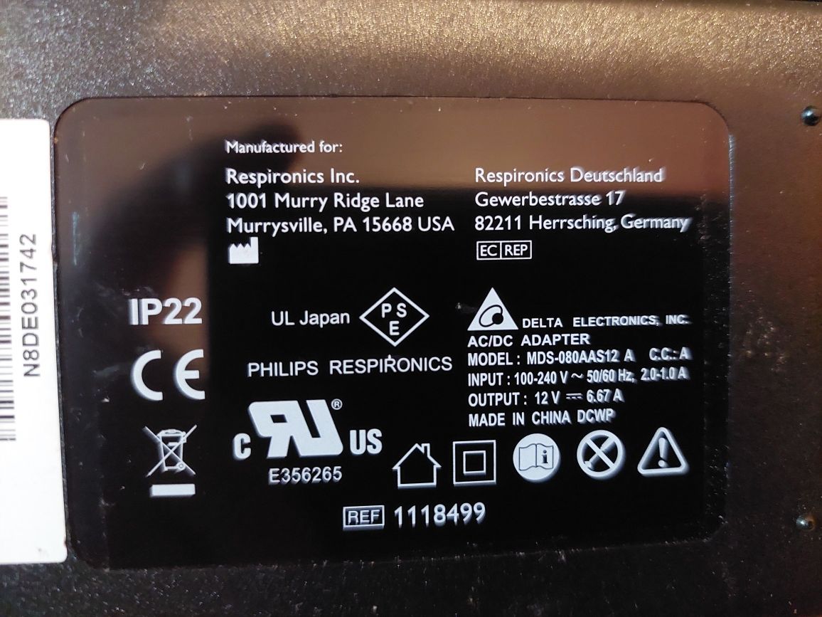 Alimentator la priza de 12v, 6.67A , 80w