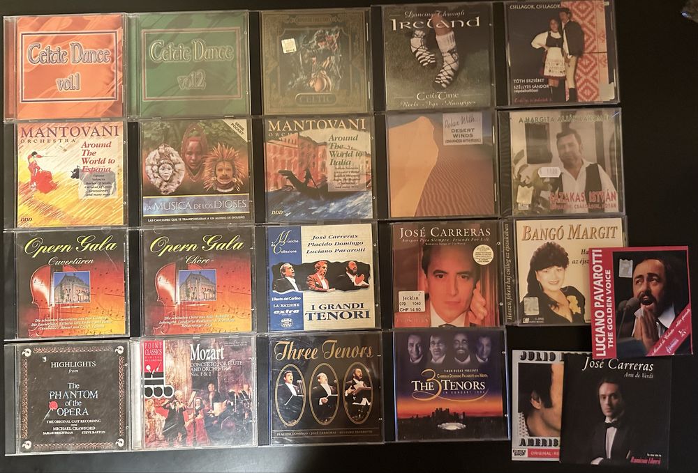 Cduri toate genurile muzicale la pachet sau bucata