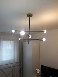 Lampa aplica pe tavan cu brate