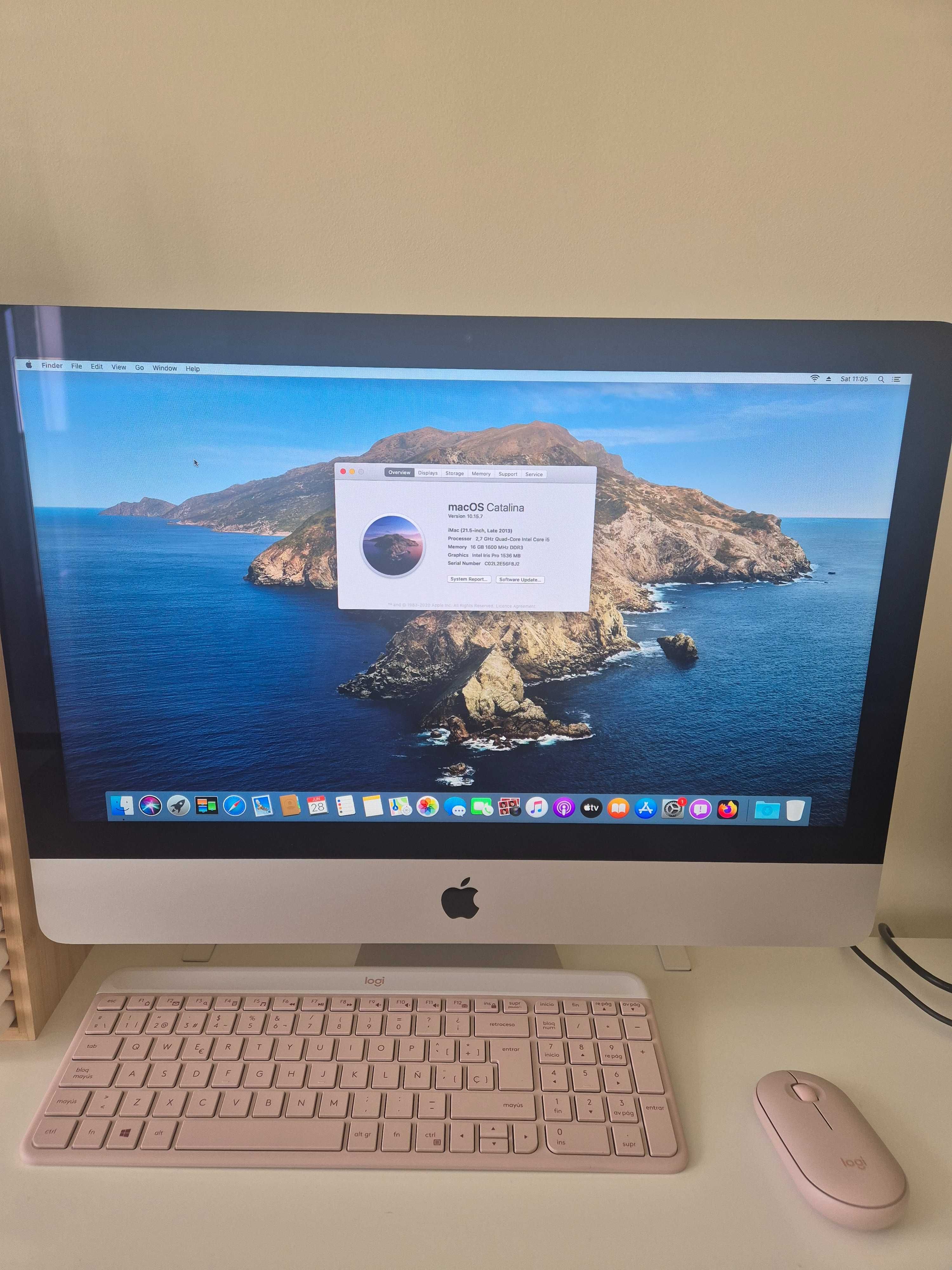 iMac 21.5 inch, Late 2013 - i5, 16GB RAM, 1TB HDD
