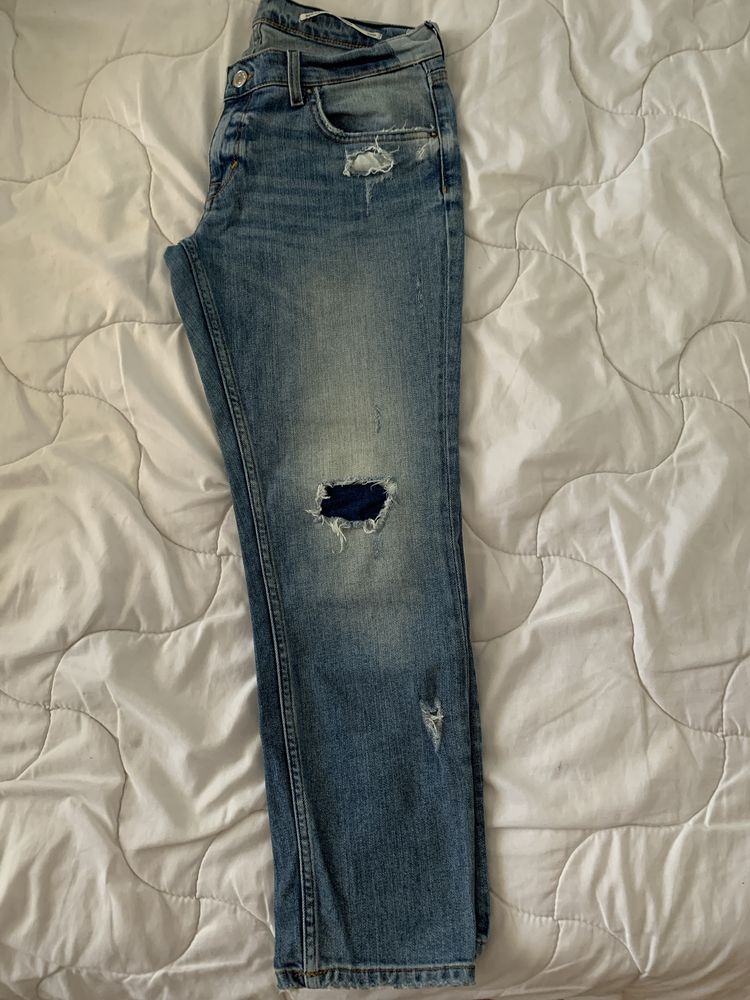 Дамски дънки Zara Slim 28 р-р