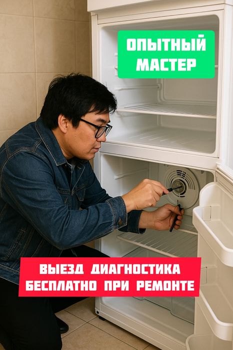 Ремонт холодильников и морозильных камер—Астана срочный выезд