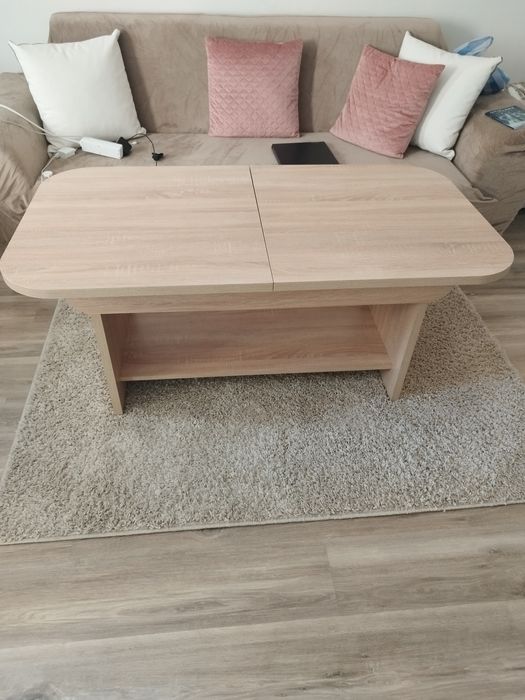 Разтегателна холна маса с повдигащ механизъм