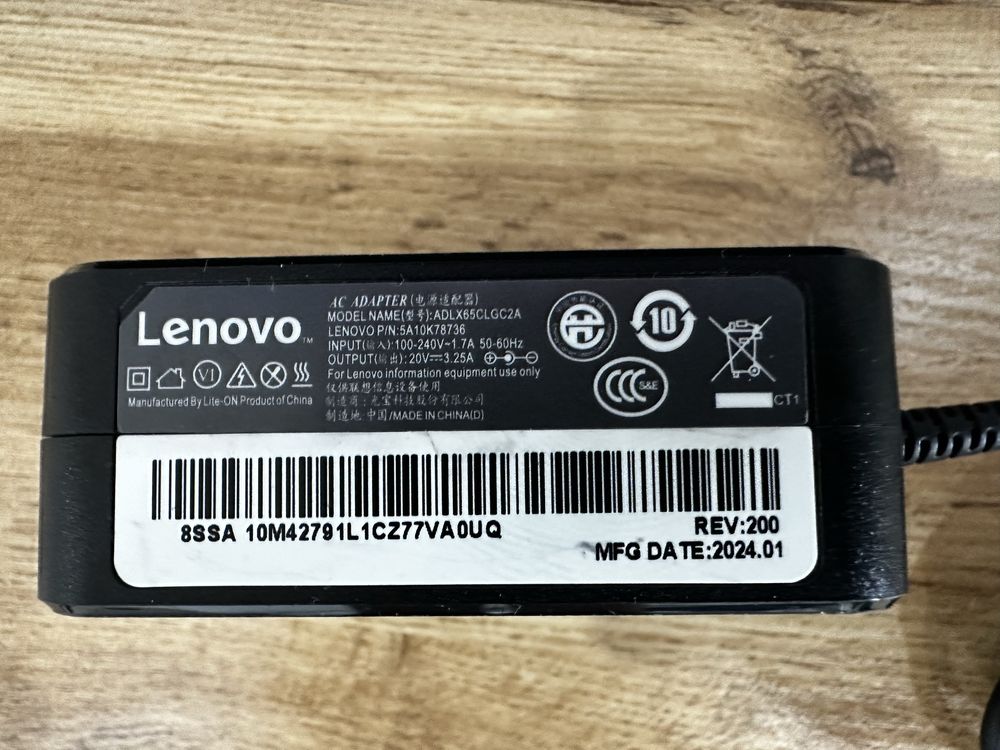 Lenova зарядка для ноутбука