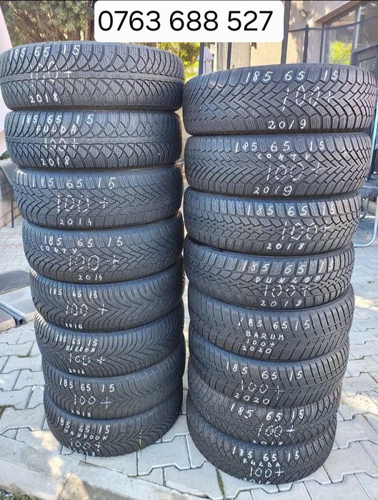 185 65 15  iarnă 100 lei bucata