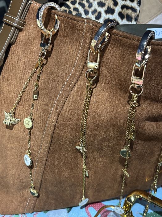 Подарък за Коледа бижу за чанта/ключодържател