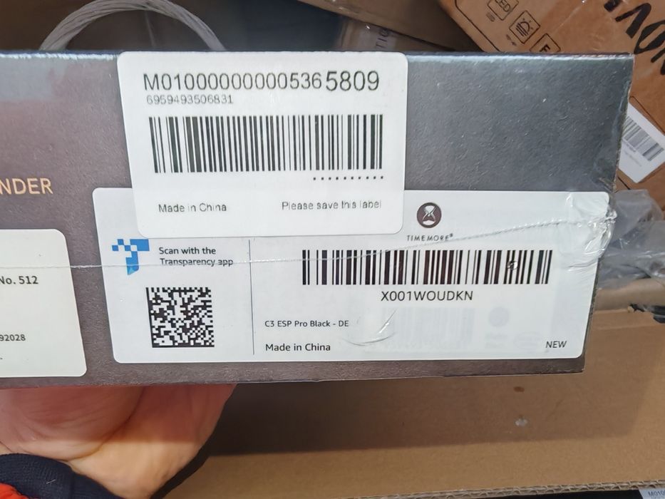 Timemore Chestnut C3 ESP Pro Fold Black - DE ръчна кафемелачка кафе