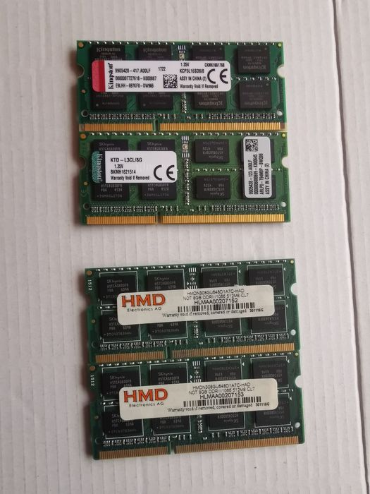 RAM памет 16GB DDR3 за лаптоп