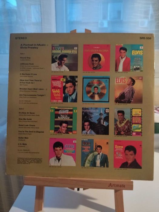 Грамофонни плочи, винил, Elvis Prеsley - LPM 4088 и SRS 558, Doors