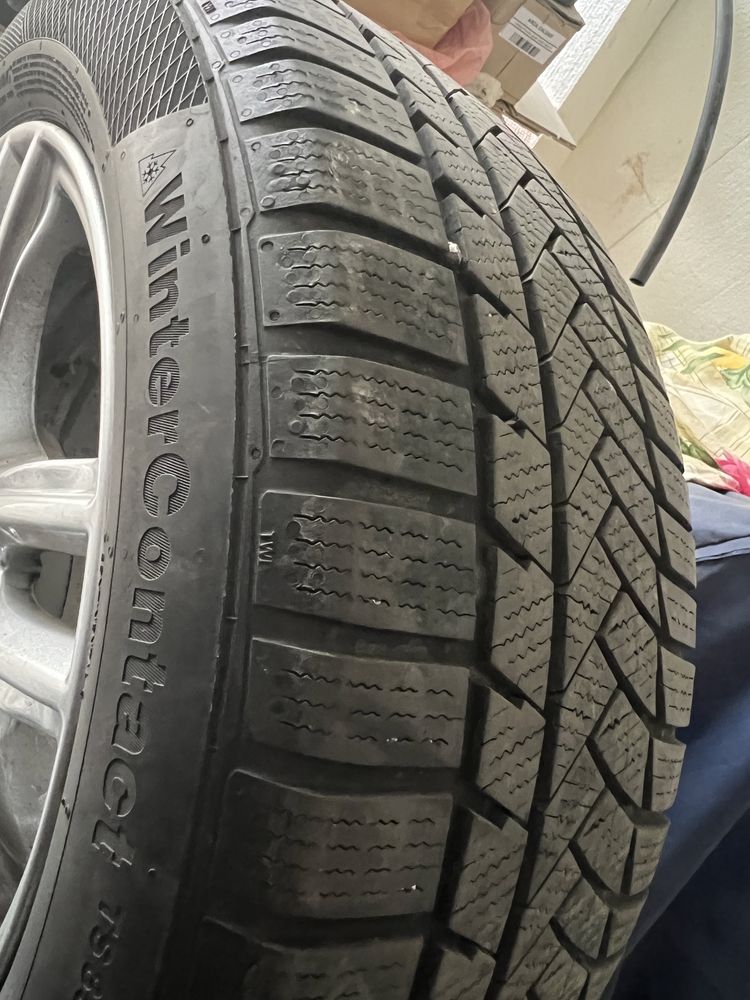 Vand Roti/Jante Bmw cu cauciucuri de iarna 225/55 R17 Continental