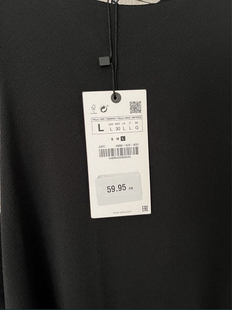 Нови рокли Zara  размер L