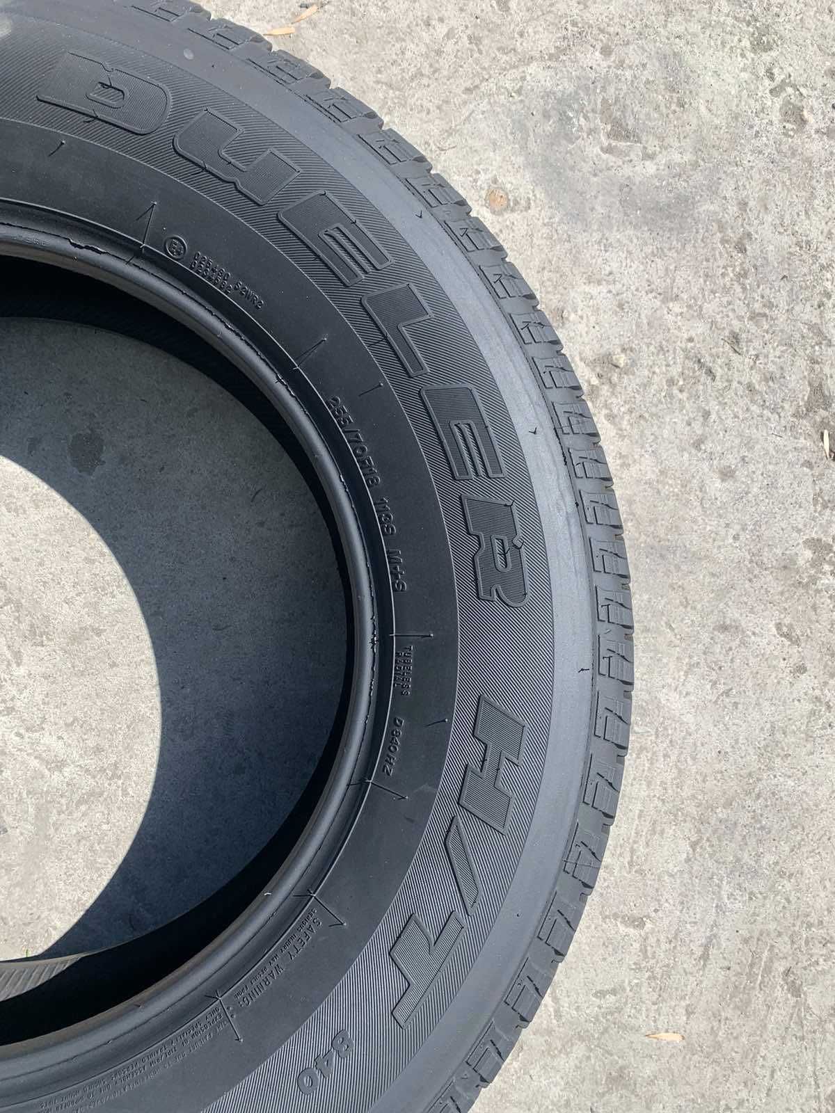 255 70 18 всесезонни гуми за джип BRIDGESTONE Dueler H/T, 4 броя