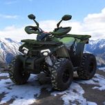 Бензиново ATV 150cc/кубика MXF Attack SHARK Автоматик -Dark Green
