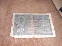 Bacnota România 50 de bani 1918