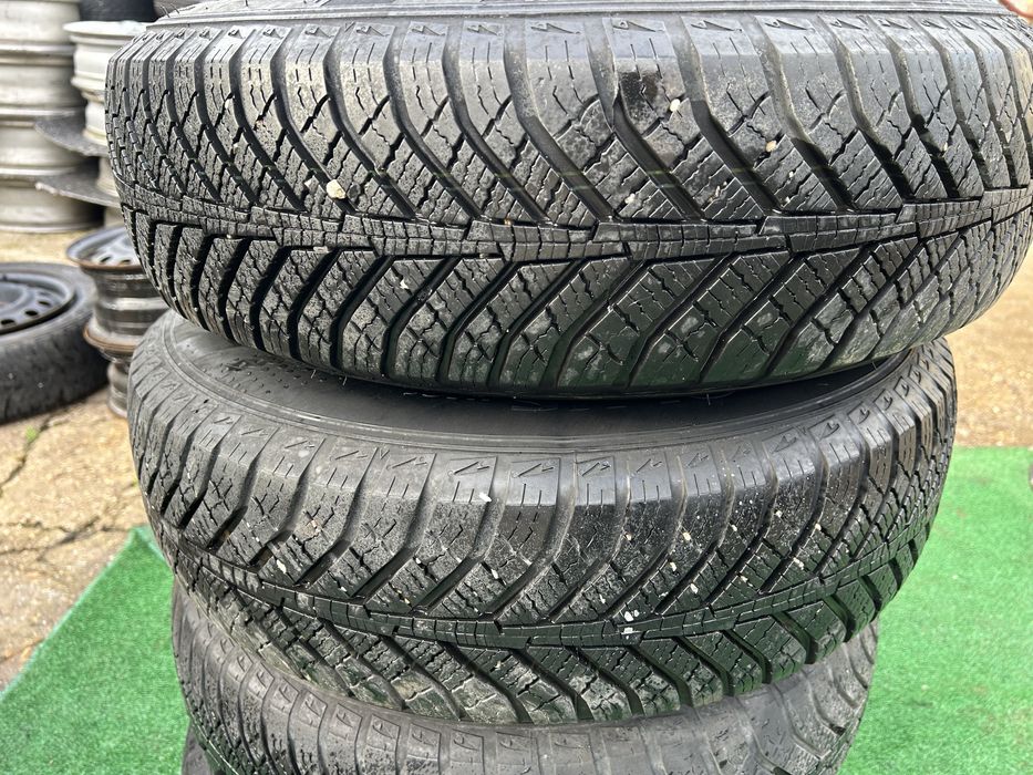 5х100 14 за vw polo golf 4 bora seat skoda железни джанти с зимни гуми