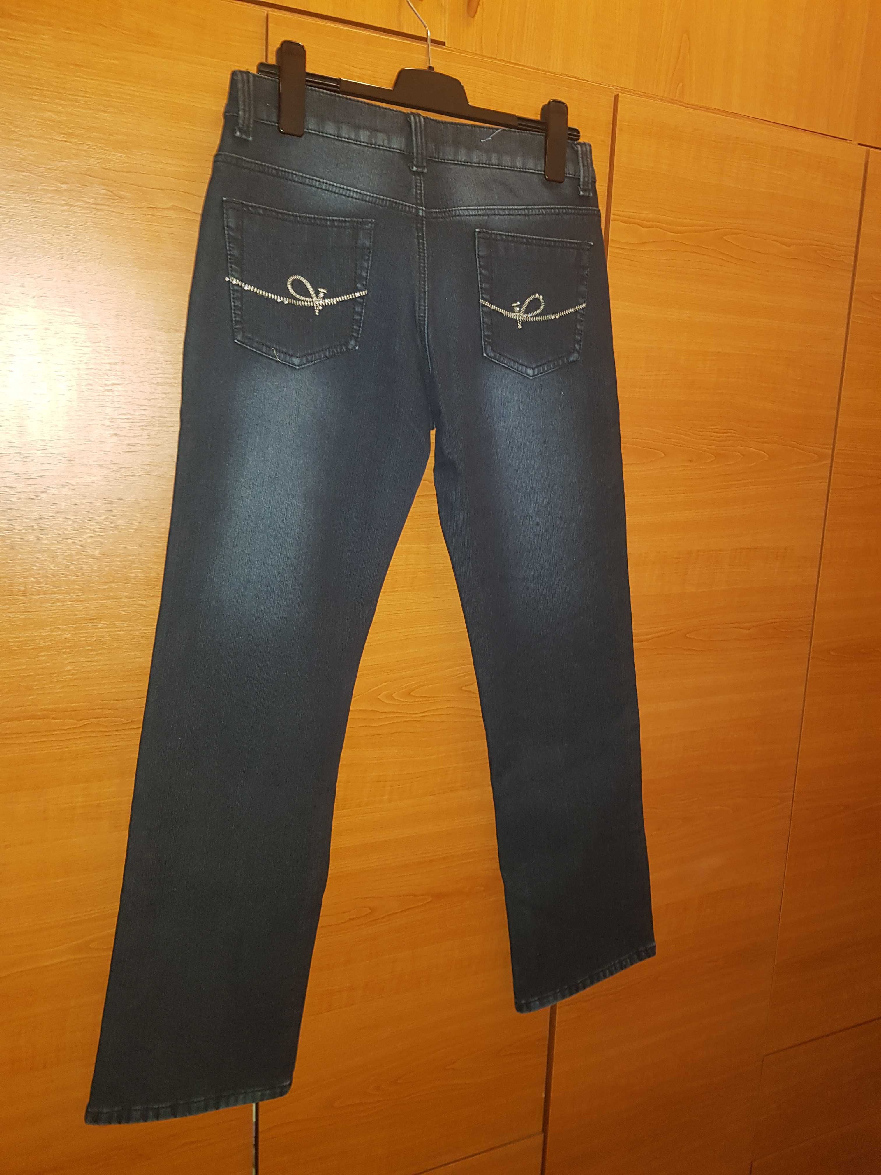 jeans damă căptușiți, mărimea 44-46