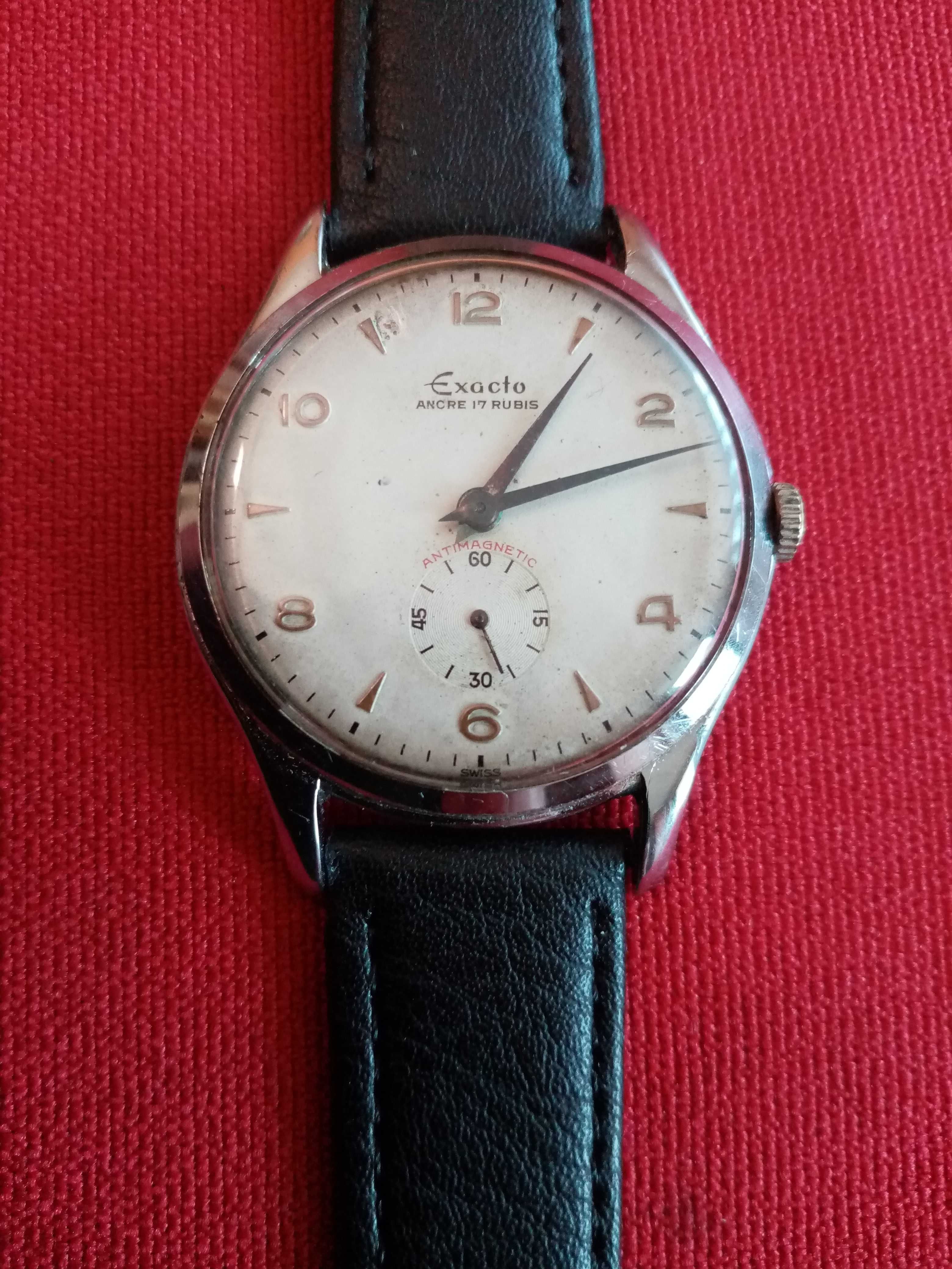 EXACTO by RADO Watch Co, 1950г. Vintage Swiss,Jumbo, мъжки часовник